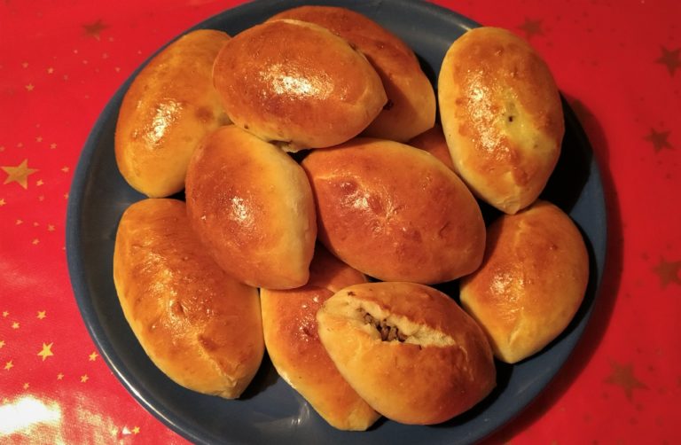 Piroschki mit Hackfleischfüllung - Olga Bäumler - Fondantissimo