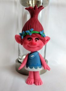 Troll Poppy Fondant Figur