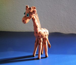 Giraffe aus Fondant