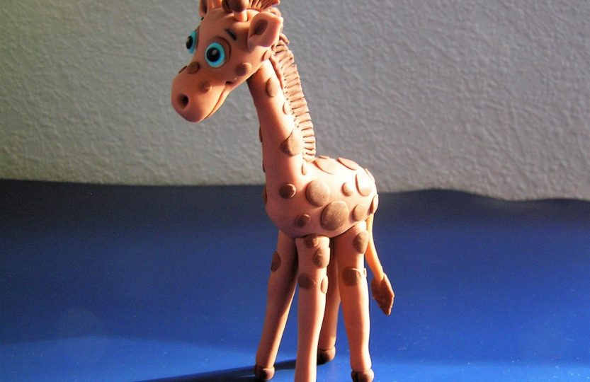 Giraffe aus Fondant