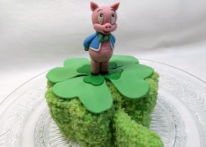 Torte mit Schweinchen