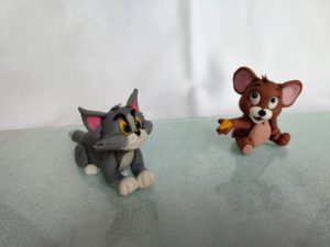 Tom und Jerry Fondant Figuren