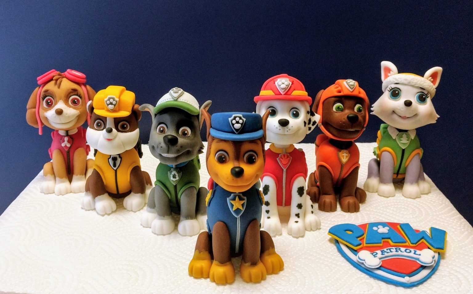 Paw Patrol Fondant Figuren Hunde - Olga Bäumler - Fondantissimo