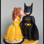 Tortenfiguren Hochzeit Bell und Batman